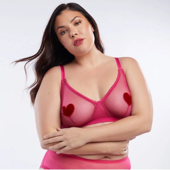 ISO * Savage X Fenty Heart Bra 3x/42 - Picture 1 of 2